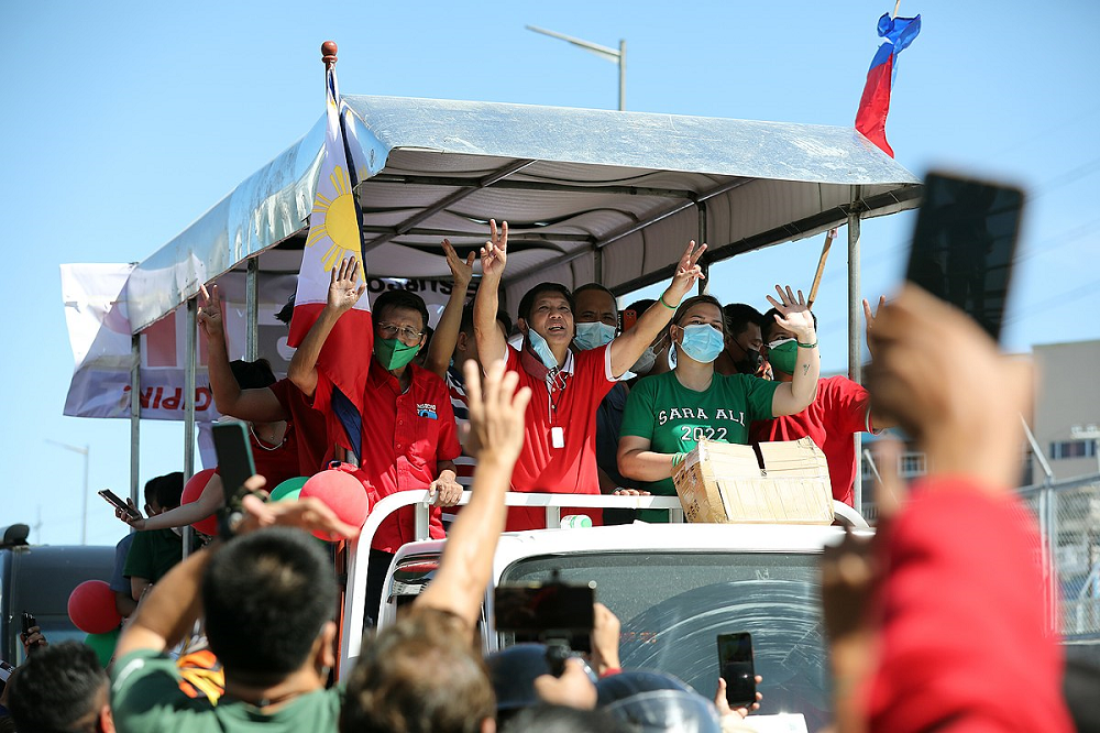 Election rally Marcos Philippines