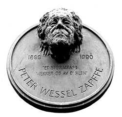 Bust of Peter Wessel Zappfe