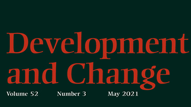 Cover of Development and Change