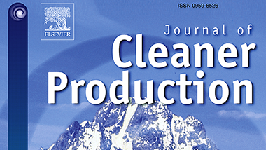 Journal of Cleaner Production front page