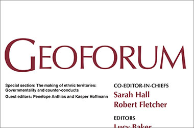 Cover of Geoforum