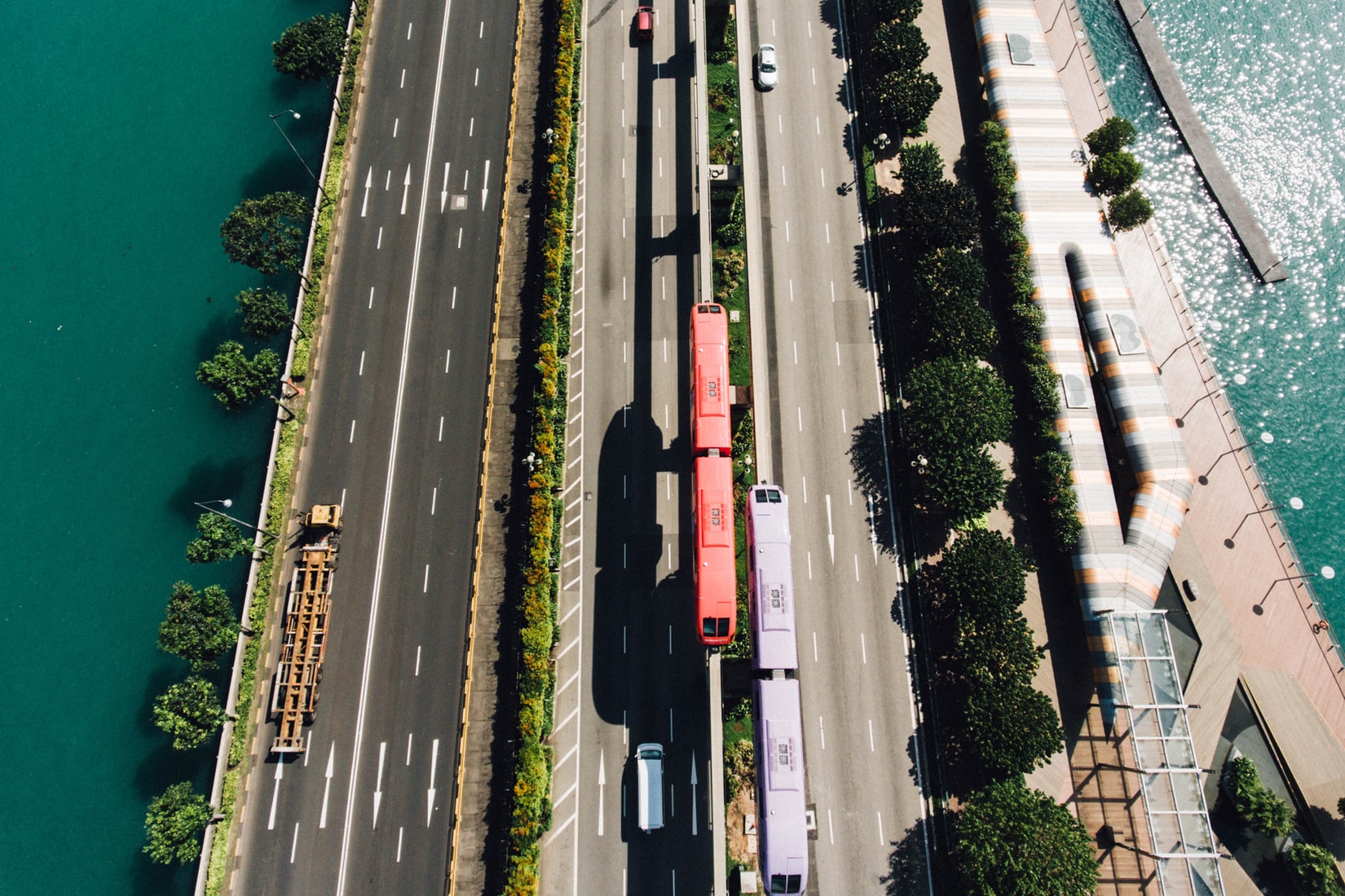 Highway, trains 