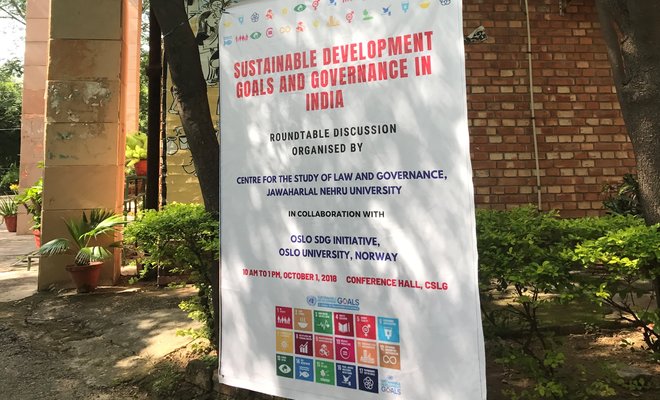 SDG poster JNU 