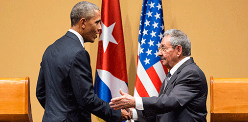 Obama møter Raul Castro på Cuba