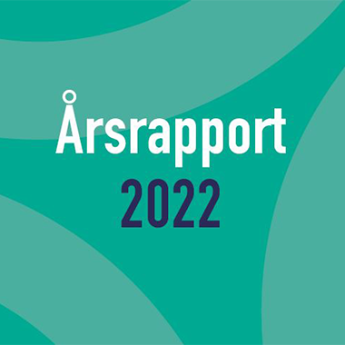 Forsiden til årsrapport for 2022